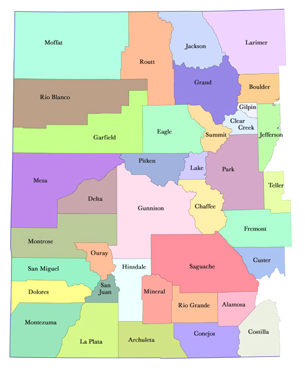 Western Colorado County Recorders