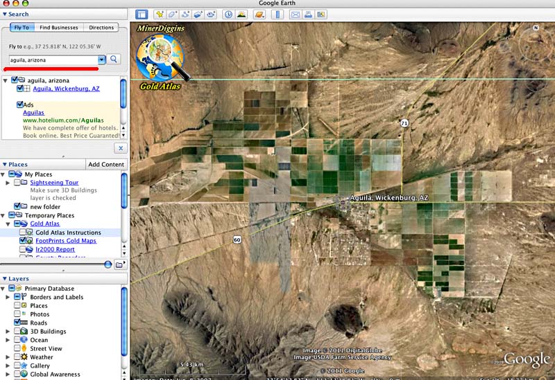 section township range google earth download